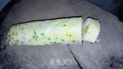 Make Eggskin sushi step 7