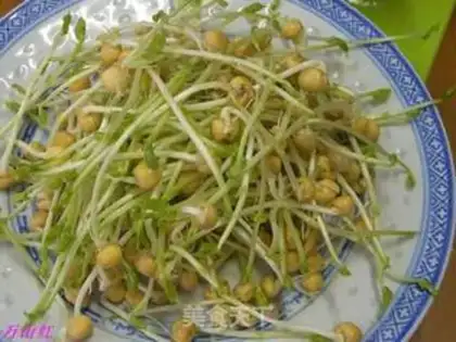 Make Clear the peas step 0