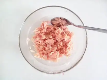 Make Fire Mountain fried rice step 2
