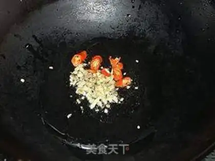 Make Clear the peas step 1