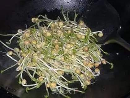 Make Clear the peas step 2