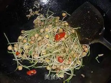Make Clear the peas step 4