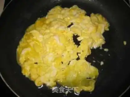 Make Shrimp egg fried rice step 3