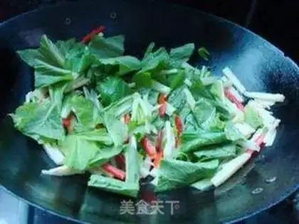 Make The cabbage is fried step 6