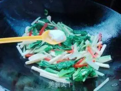 Make The cabbage is fried step 7