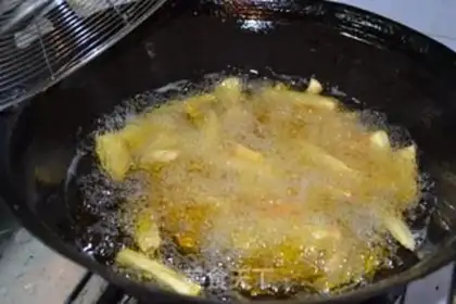 Make French fries step 4