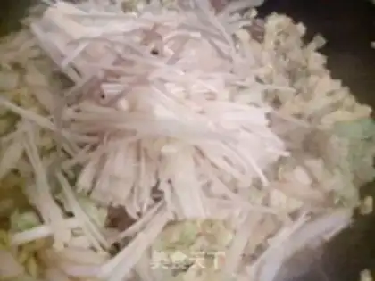 Make Soy sauce and cabbage step 6