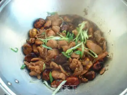 Make Chestnut roast chicken step 4