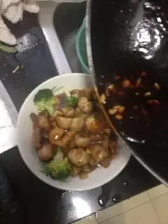 Make Pelican mouth mushrooms step 9