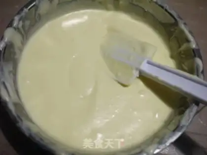 Make Japanese cheesecake step 2