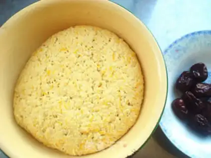 Make Tofu pumpkin nest step 4