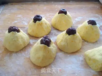 Make Tofu pumpkin nest step 5