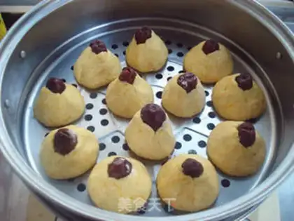 Make Tofu pumpkin nest step 6