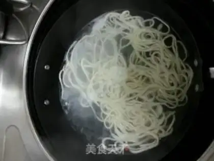 Make Three-coloured noodles step 10