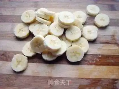 Make Banana lilies step 2