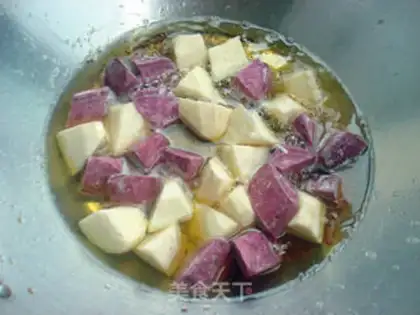 Make Honeyed potatoes step 2