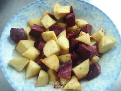 Make Honeyed potatoes step 3