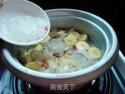 Make Banana lilies step 5