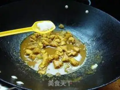 Make Chicken and curry step 6