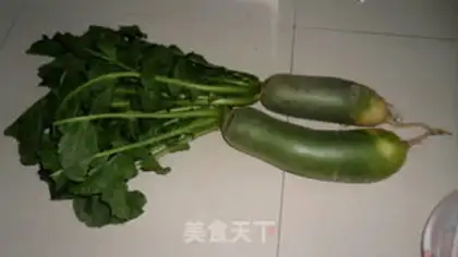Make Spicy radish step 1