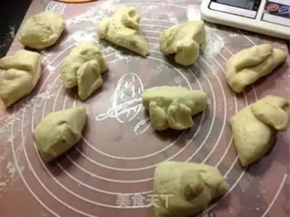 Make Japanese red bean bag step 2