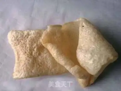 Make Pork-skin frozen tofu pan step 1