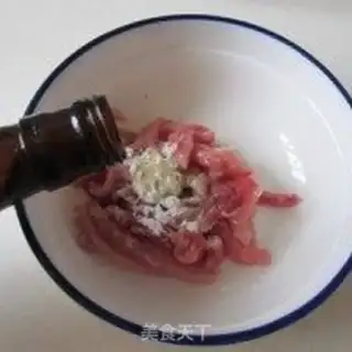 Make Frozen chicken silk potato powder step 0
