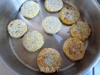 Make Potato cakes step 12