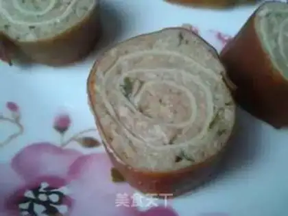 Make Garlic bacon rolls step 4
