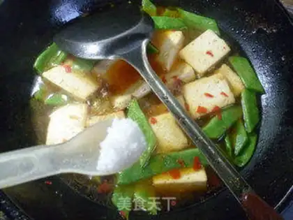 Make The soybeans burn old tofu step 9