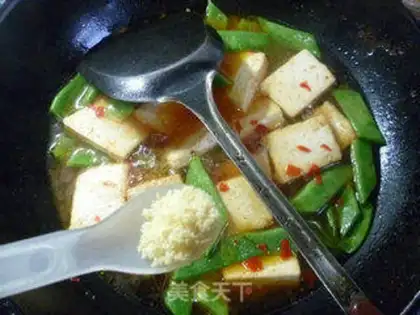 Make The soybeans burn old tofu step 10