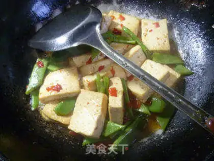 Make The soybeans burn old tofu step 11