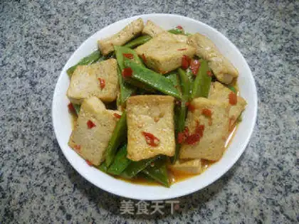 Make The soybeans burn old tofu step 12