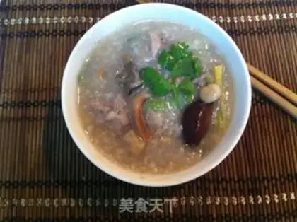 Make Seafood porridge step 8