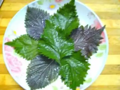 Make violet tofu step 1