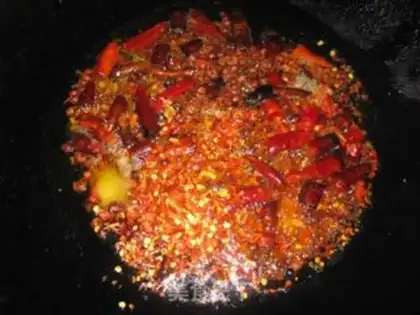 Make Boiling perfume fish step 9