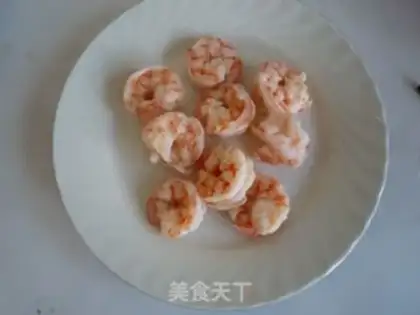 Make Shrimp fruit salad step 2