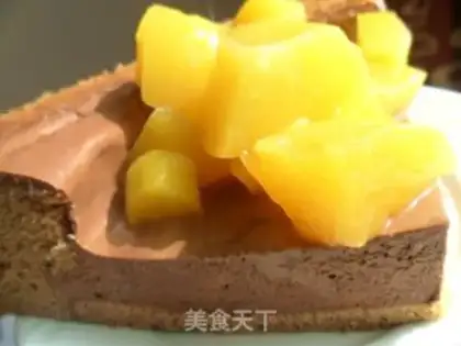 Make A chocolate mousse of walnuts step 3