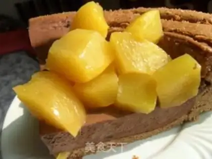 Make A chocolate mousse of walnuts step 5