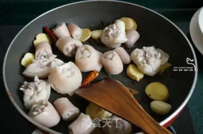 Make The pork tail step 3
