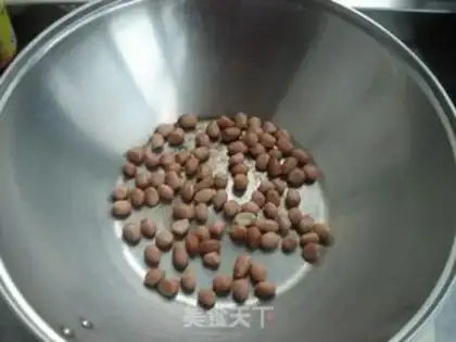 Make Sesame oil tea step 1