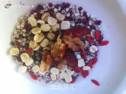 Make Red Bean Lotus Porridge step 2