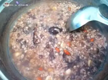 Make Red Bean Lotus Porridge step 6