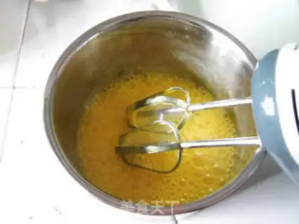 Make Cocomus cake step 1