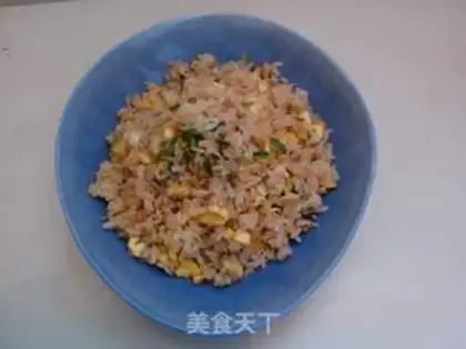 Make Pelican egg fried rice step 6