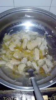Make A tea with honey bee step 7