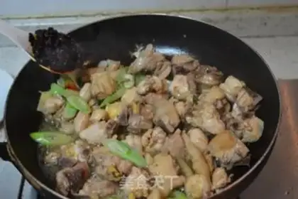 Make Guizhou chicken horns step 9