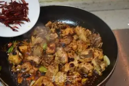 Make Guizhou chicken horns step 11