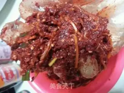 Make Korean official pickles step 1