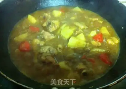 Make The curry wings of the Big Duck step 7